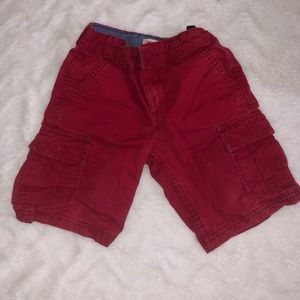 Levi’s red shorts